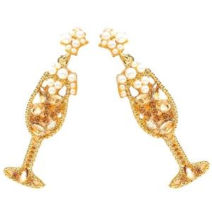 🍾🥂 New Champagne Bottle Earrings